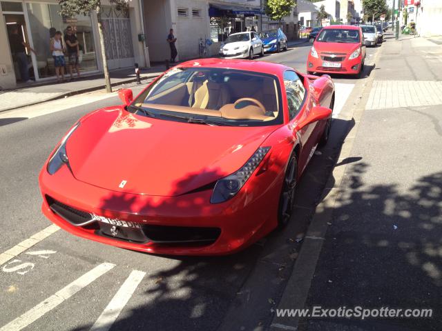 Ferrari 458 Italia spotted in Pontault-Combaul, France