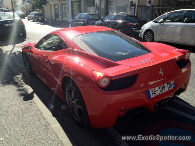 Ferrari 458 Italia spotted in Pontault-Combaul, France