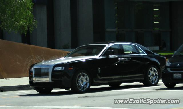 Rolls Royce Ghost spotted in Beverly Hills, California