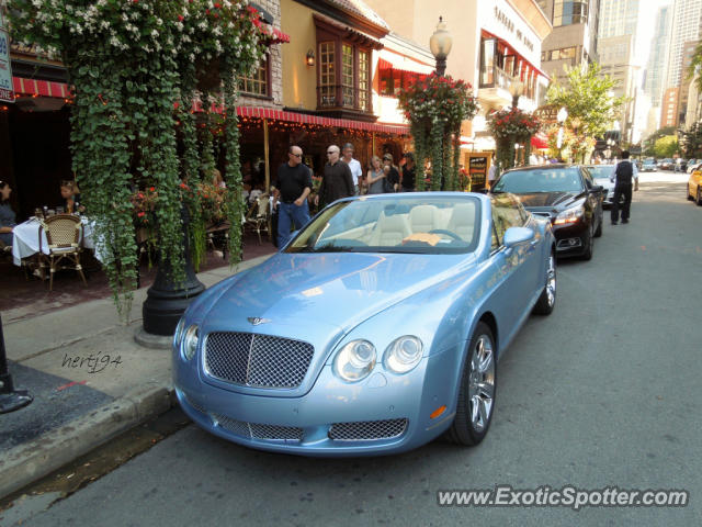 Bentley Continental spotted in Chicago, Illinois