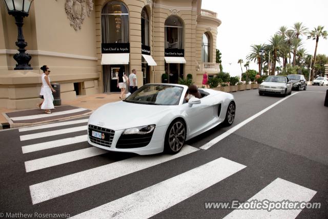 Audi R8 spotted in Monaco, Monaco