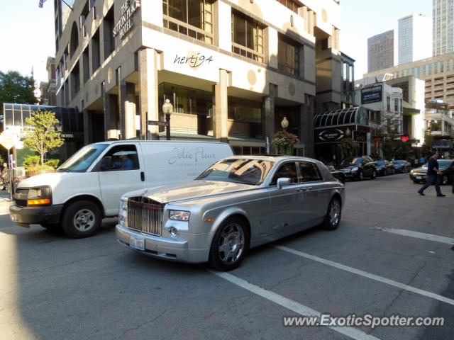 Rolls Royce Phantom spotted in Chicago, Illinois