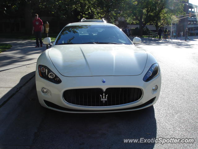 Maserati GranTurismo spotted in West Lafayette, United States