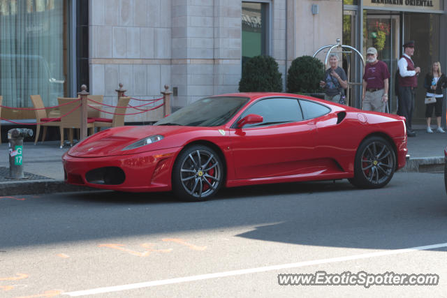 Ferrari F430 spotted in Boston, Massachusetts