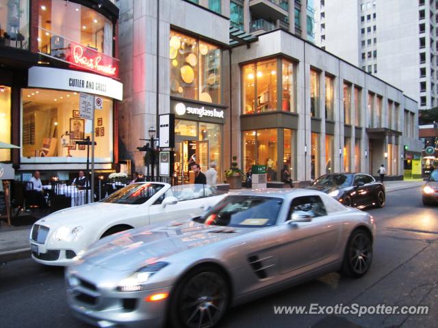 Mercedes SLS AMG spotted in Toronto, Canada