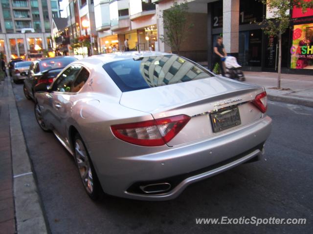 Maserati GranTurismo spotted in Toronto, Canada