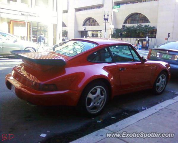 Porsche 911 Turbo spotted in Boston, Massachusetts