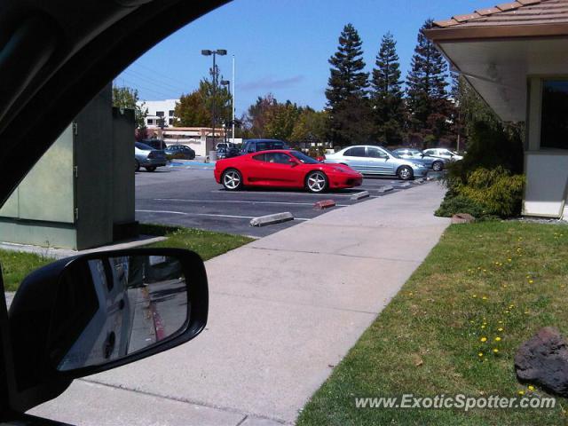 Ferrari 360 Modena spotted in San Mateo, California