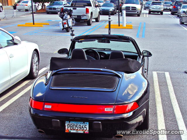 Porsche 911 spotted in Buckhead, Georgia