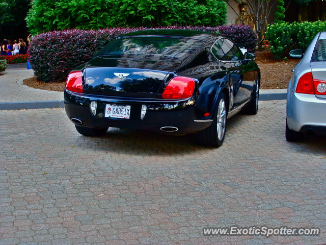 Bentley Continental spotted in Buckhead, Georgia