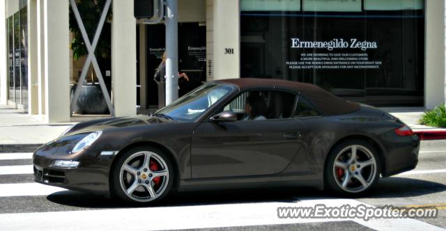 Porsche 911 spotted in Beverly Hills, California