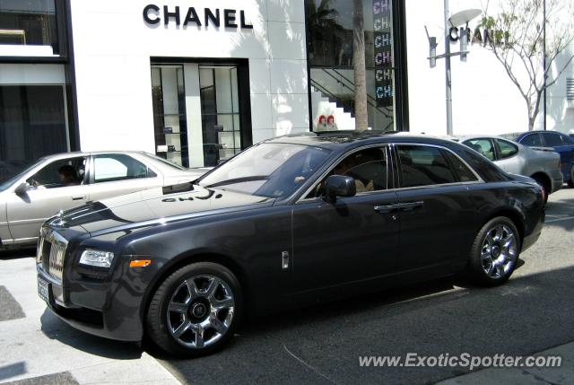 Rolls Royce Ghost spotted in Beverly Hills, California