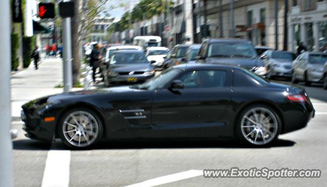 Mercedes SLS AMG spotted in Beverly Hills, California