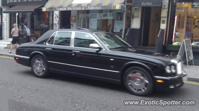 Bentley Arnage spotted in London, United Kingdom