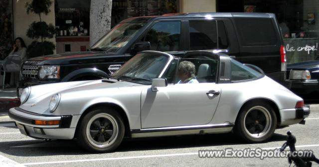 Porsche 911 spotted in Beverly Hills, California