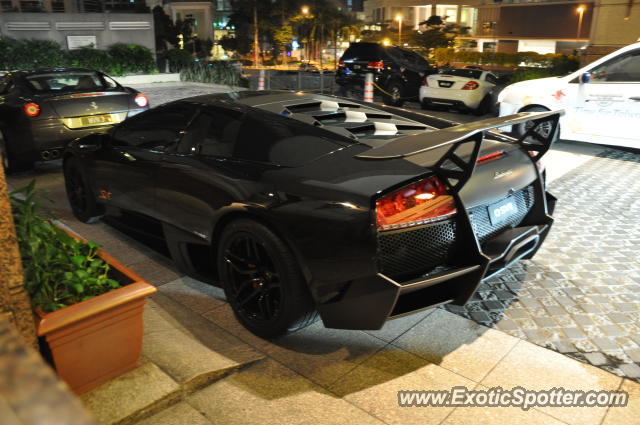 Lamborghini Murcielago spotted in KLCC Twin Tower, Malaysia