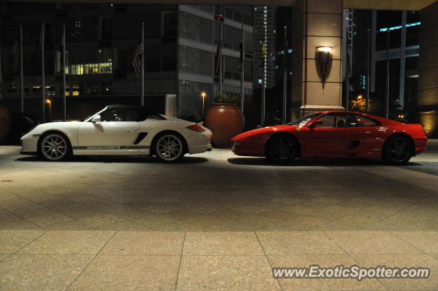 Ferrari F355 spotted in KLCC Twin Tower, Malaysia