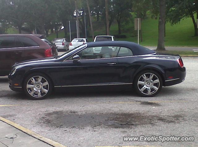 Bentley Continental spotted in Tampa, Florida