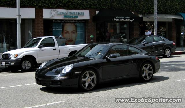 Porsche 911 spotted in Beverly Hills, California