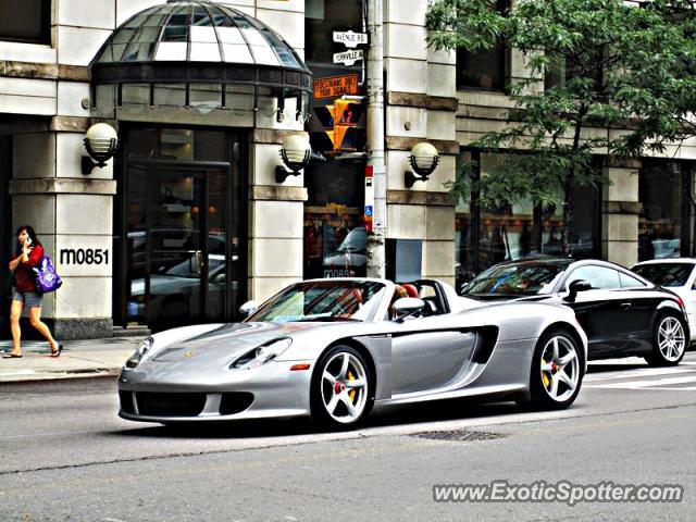 Porsche Carrera GT spotted in Toronto, Canada