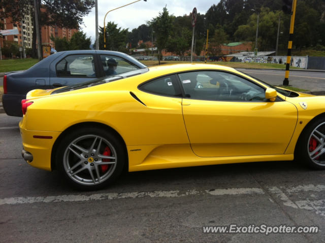 Ferrari F430 spotted in Bogota, Colombia