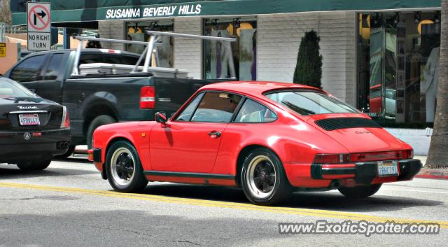 Porsche 911 spotted in Beverly Hills, California