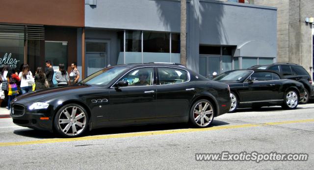 Maserati Quattroporte spotted in Beverly Hills, California