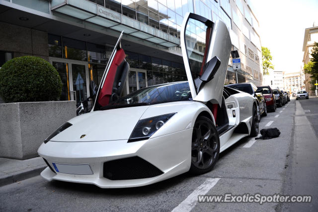 Lamborghini Murcielago spotted in Frankfurt, Germany