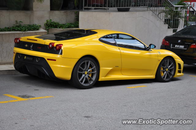 Ferrari F430 spotted in Bukit Bintang KL, Malaysia