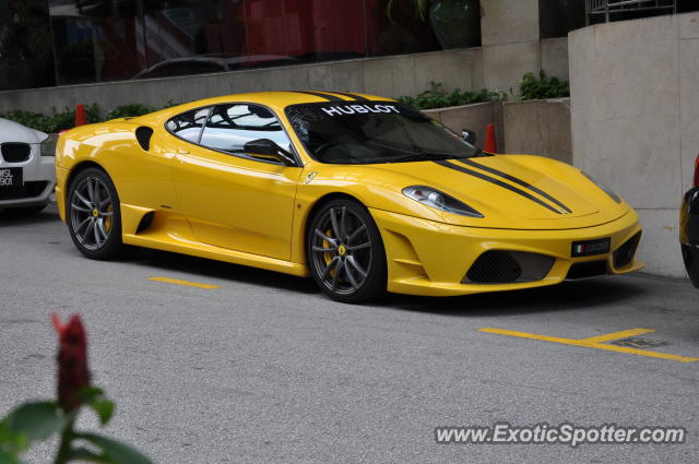 Ferrari F430 spotted in Bukit Bintang KL, Malaysia