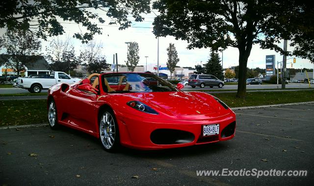 Ferrari F430 spotted in London, Ontario, Canada