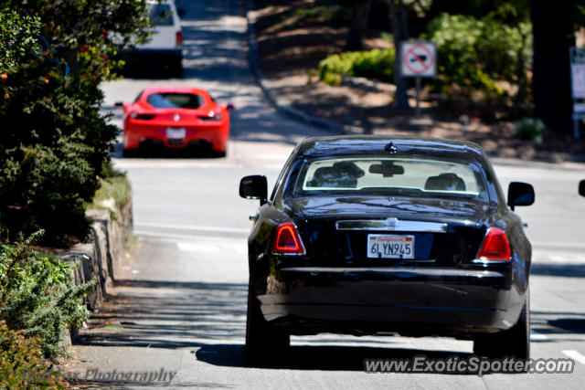 Ferrari 458 Italia spotted in Monterey, California