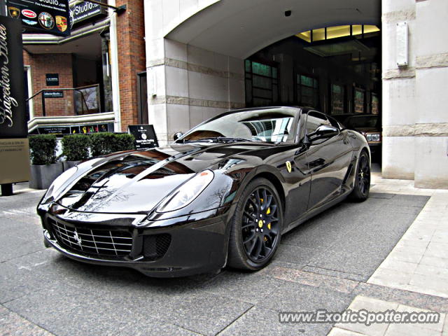 Ferrari 599GTB spotted in Toronto, Canada