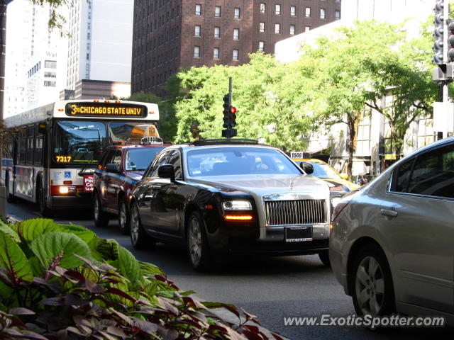 Rolls Royce Ghost spotted in Chicago, Illinois