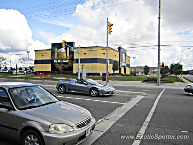 Ferrari 360 Modena spotted in Vaughan, Canada