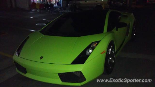 Lamborghini Gallardo spotted in Manila, Philippines