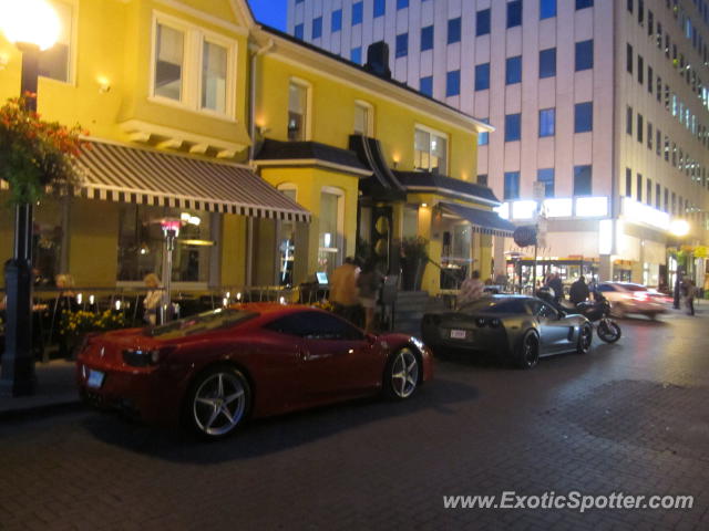 Ferrari 458 Italia spotted in Toronto, Canada