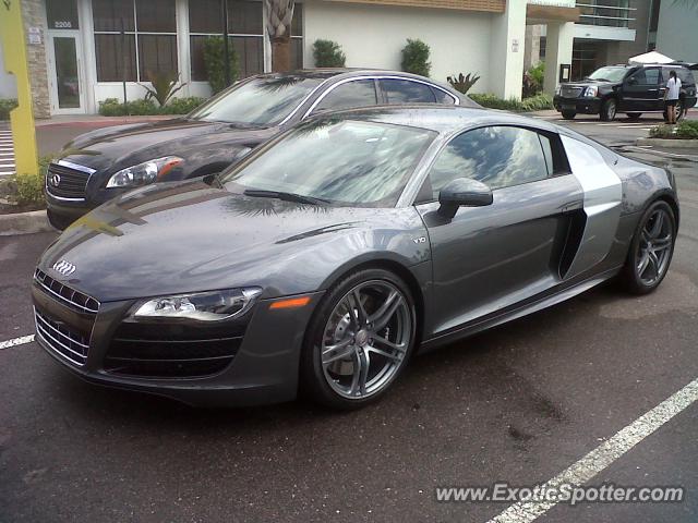 Audi R8 spotted in Tampa, Florida