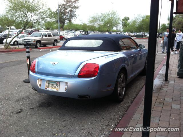 Bentley Continental spotted in Tucson, Arizona