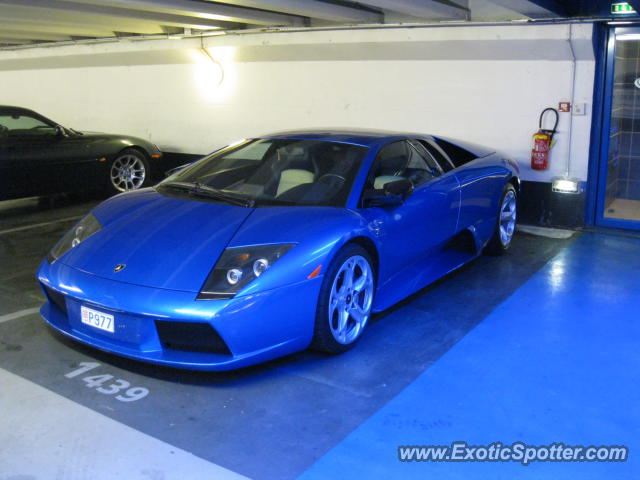 Lamborghini Murcielago spotted in Paris, France