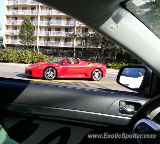 Ferrari F430 spotted in Edgewater, New Jersey