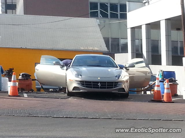 Ferrari FF spotted in Fort Lee, New Jersey