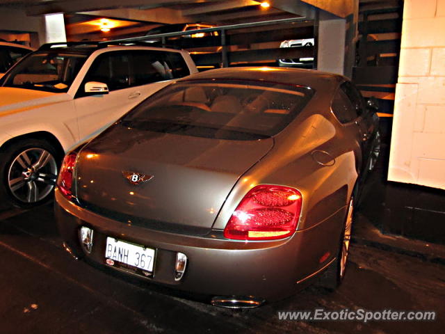 Bentley Continental spotted in Toronto, Canada