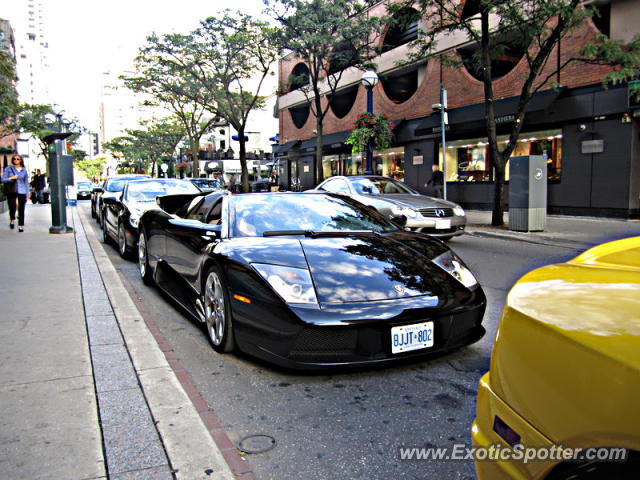 Lamborghini Murcielago spotted in Toronto, Canada