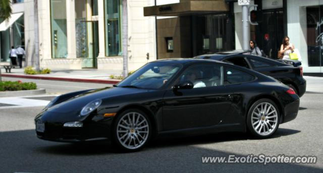 Porsche 911 spotted in Beverly Hills, California