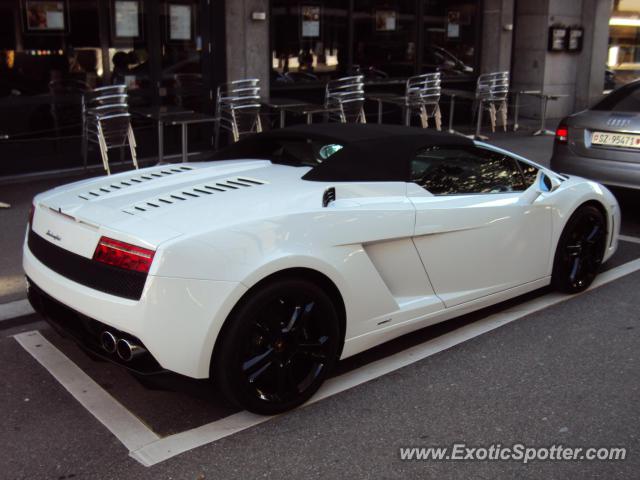 Lamborghini Gallardo spotted in Zurich, Switzerland