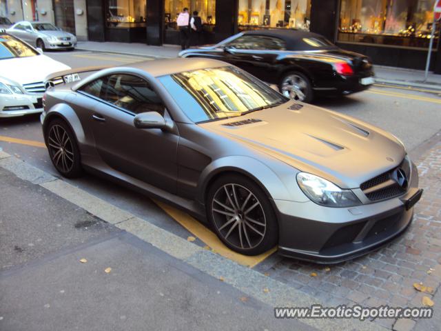 Mercedes C63 AMG Black Series spotted in Zurich, Switzerland