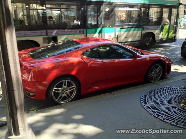 Ferrari F430 spotted in Paris, France