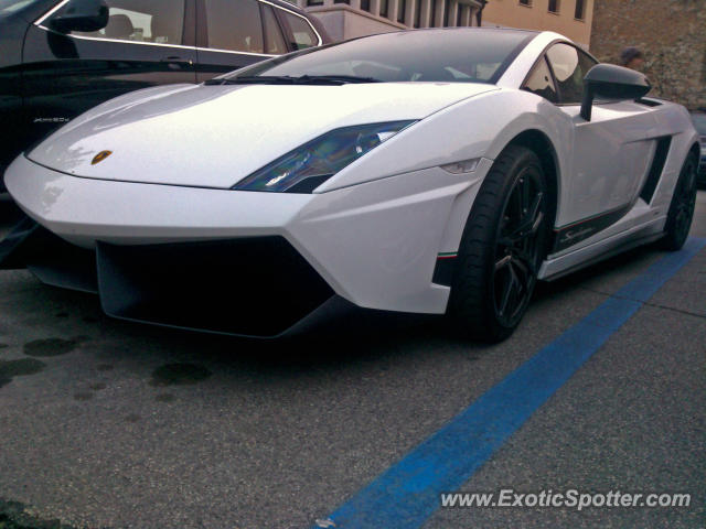 Lamborghini Gallardo spotted in Oderzo, Italy