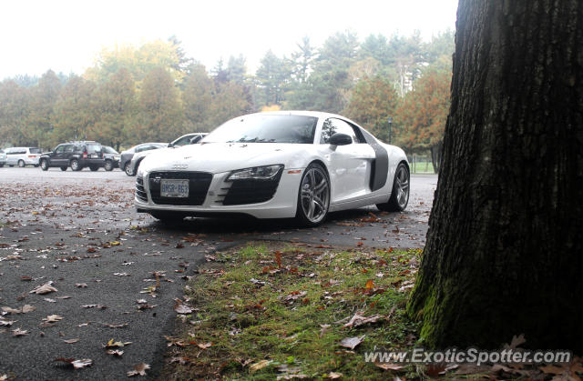 Audi R8 spotted in Saratoga Springs, New York